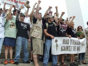 Members of Iraq Veterans Against the War