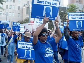 As many as 1,000 people gathered in early September for a march calling for justice for Troy