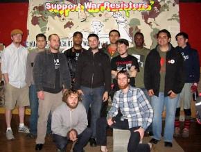 IVAW members from around the Northwest at the GI coffeehouse Coffee Strong