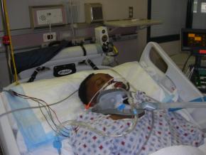 The family of Tramaine Miller released his hospital photo after he was shot by an Atlanta cop