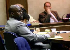 Curtis Flowers in court