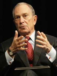 New York City Mayor Michael Bloomberg